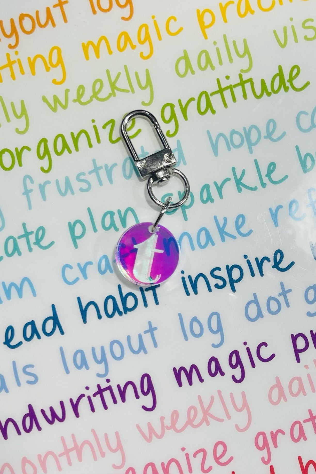 Pre-order: Initial Planner Charm