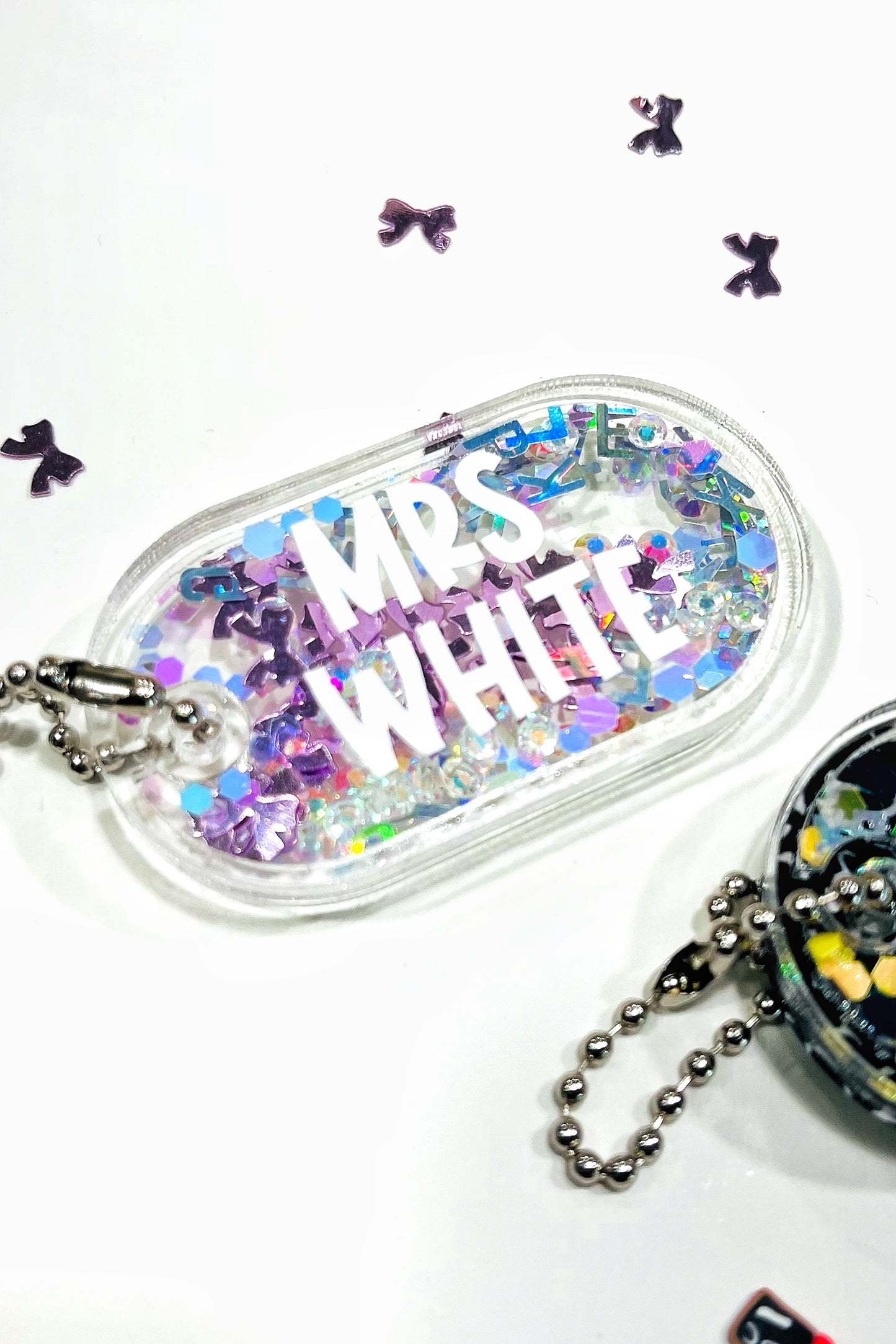 Personalized Acrylic Tumbler Shaker Tag
