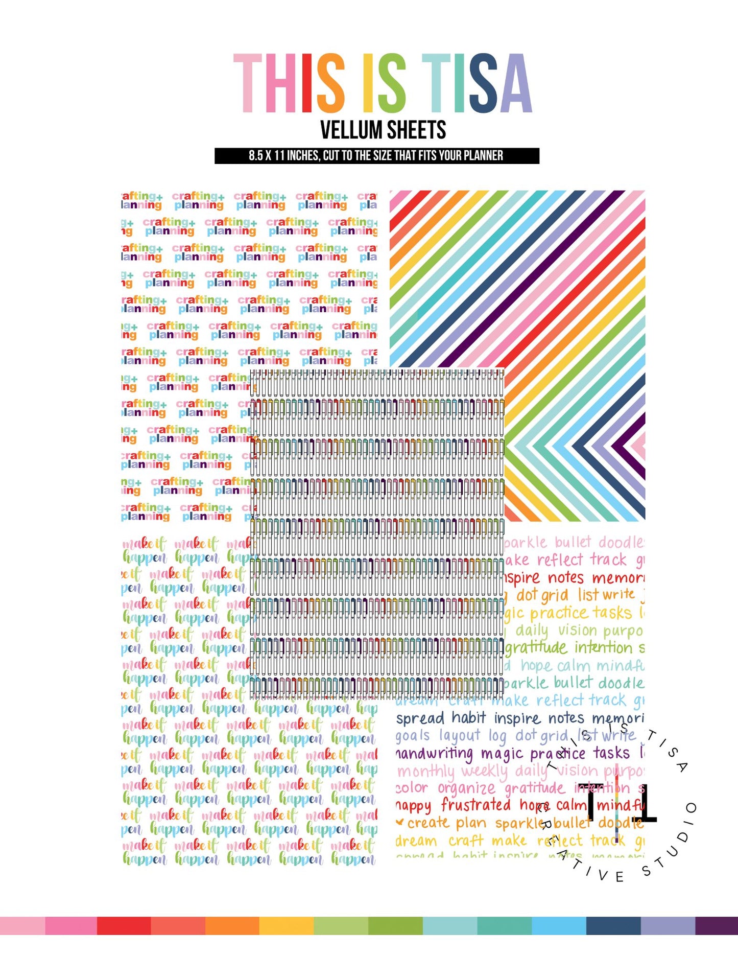 8.5x11" Vellum Sheets – THIS IS TISA COLLECTION