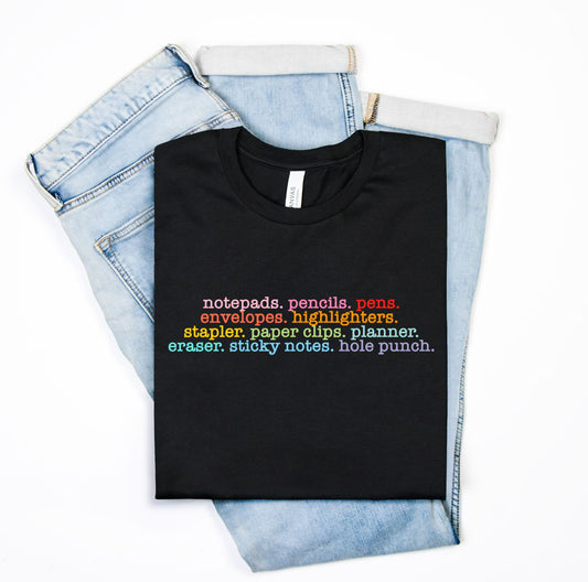 NEW: For the Love of Stationery Tee