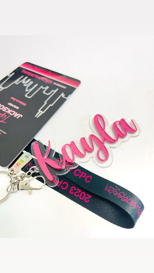 Chicago Planner Conference - Personalized Badge Tag