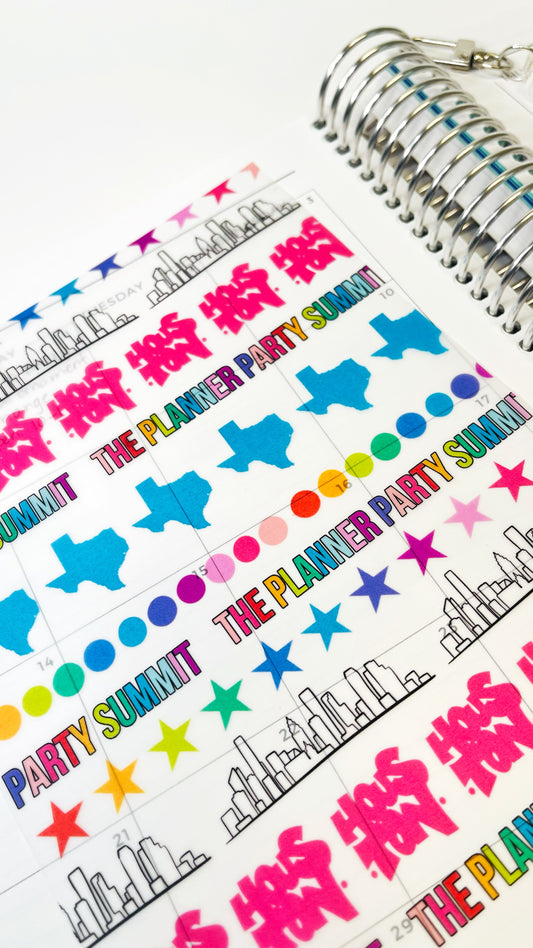 8.5x11" Vellum Sheets – The Planner Party Mix