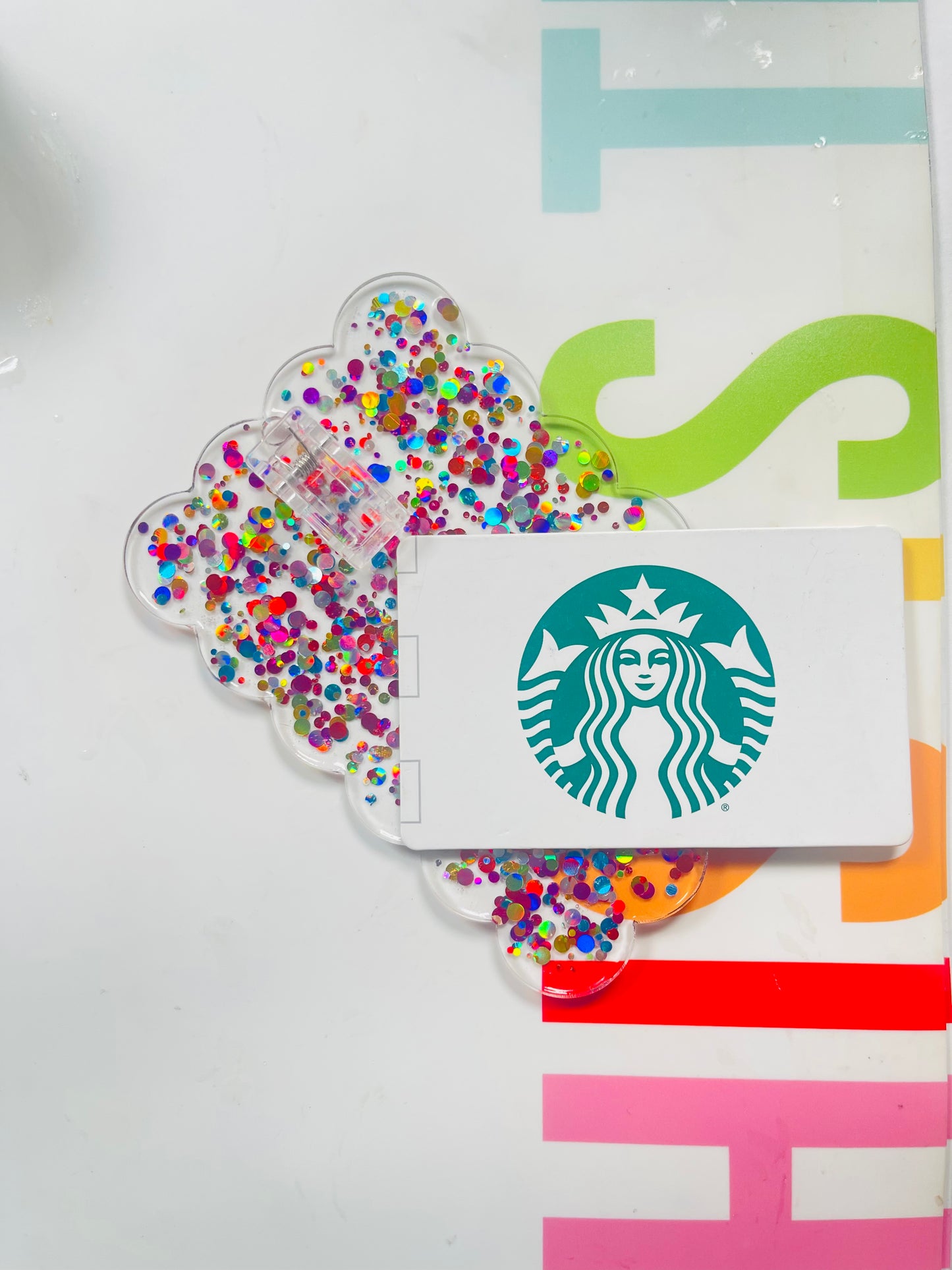 Mini DIY Scalloped Clipboard Clip