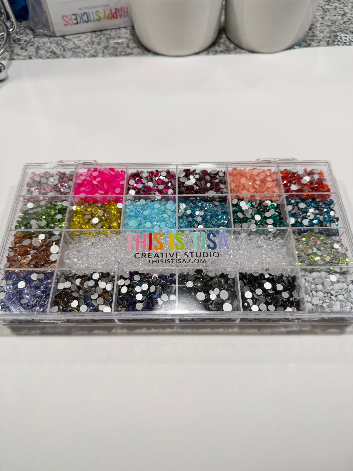 Premium Glass Rhinestone Mix Box 8508