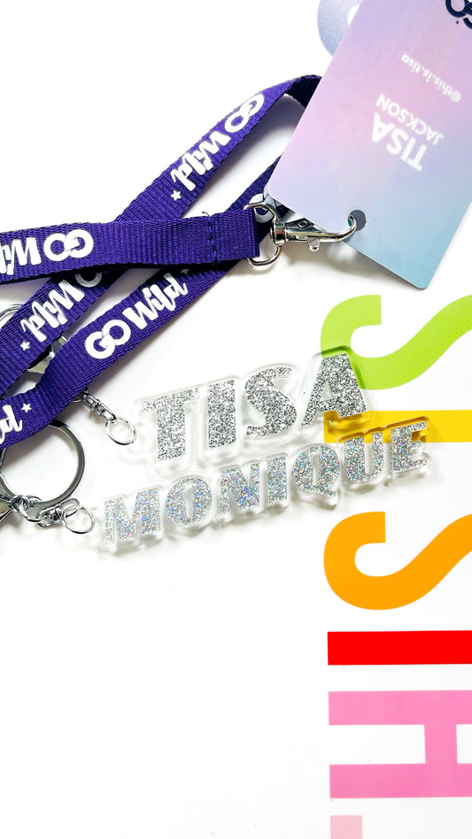 Go Wild Badge Tag - Personalized