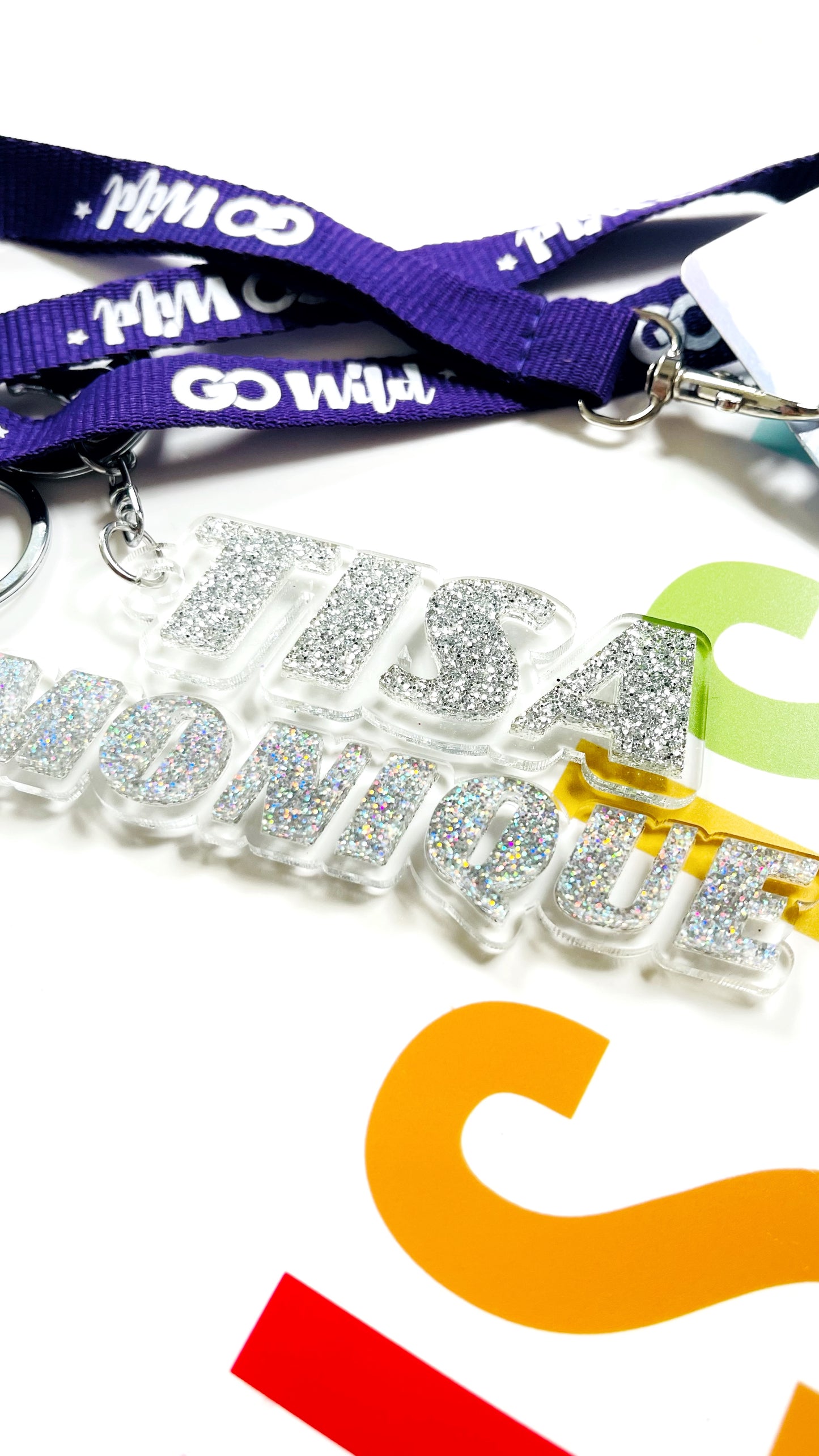 Go Wild Badge Tag - Personalized