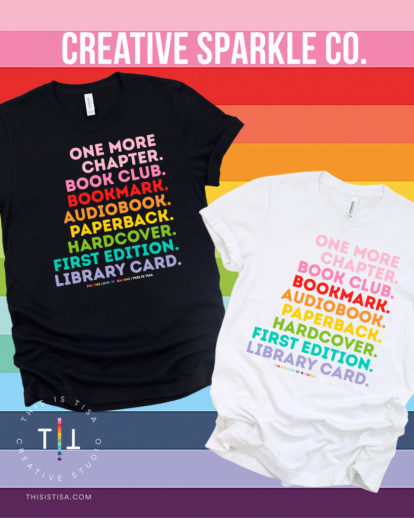 For the Love of Books:  Shirt