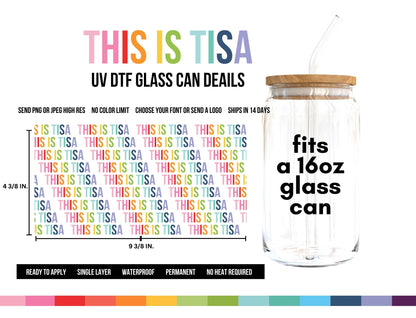 Custom UV DTF Stickers