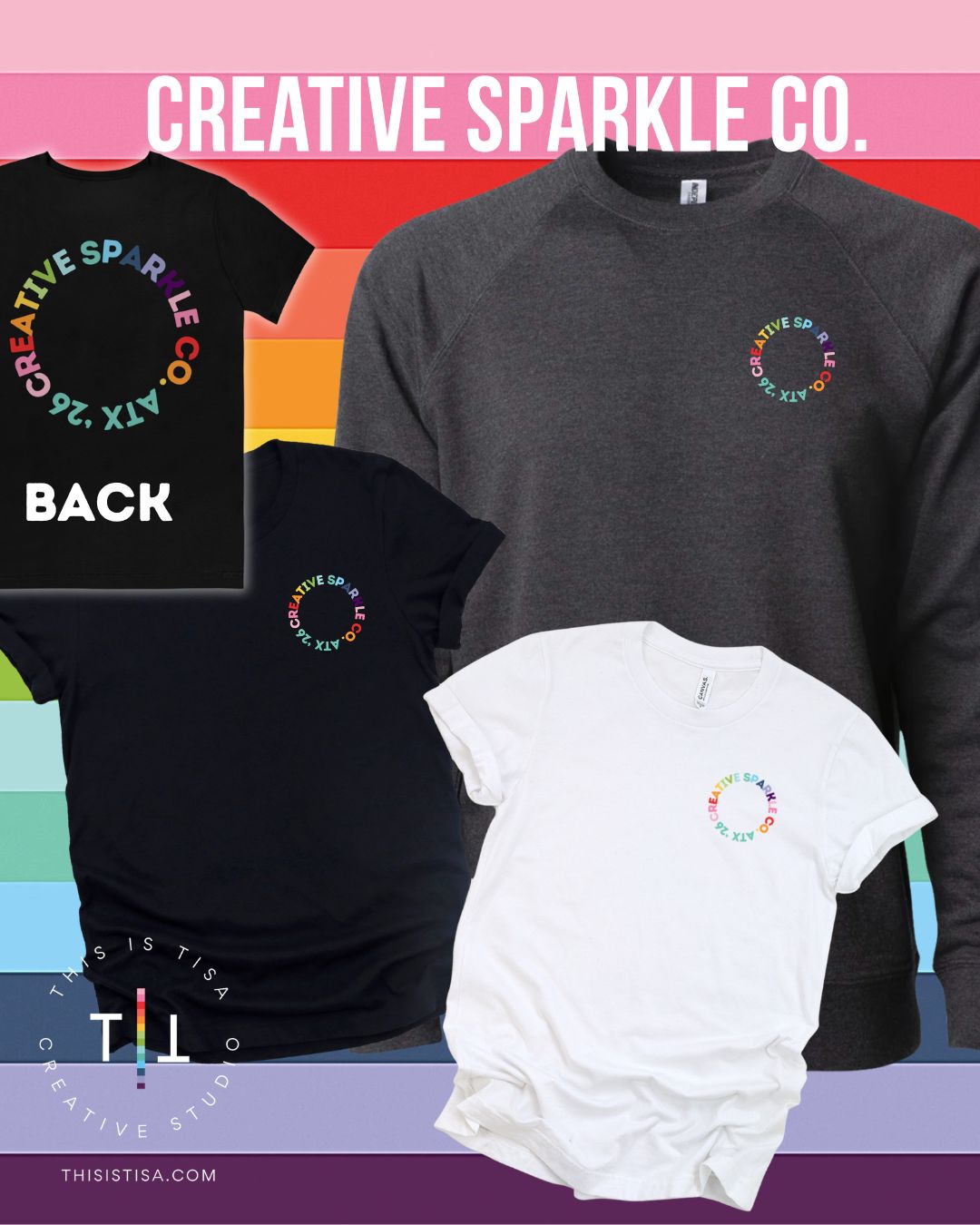 Circle Logo:  Shirt/Sweatshirt